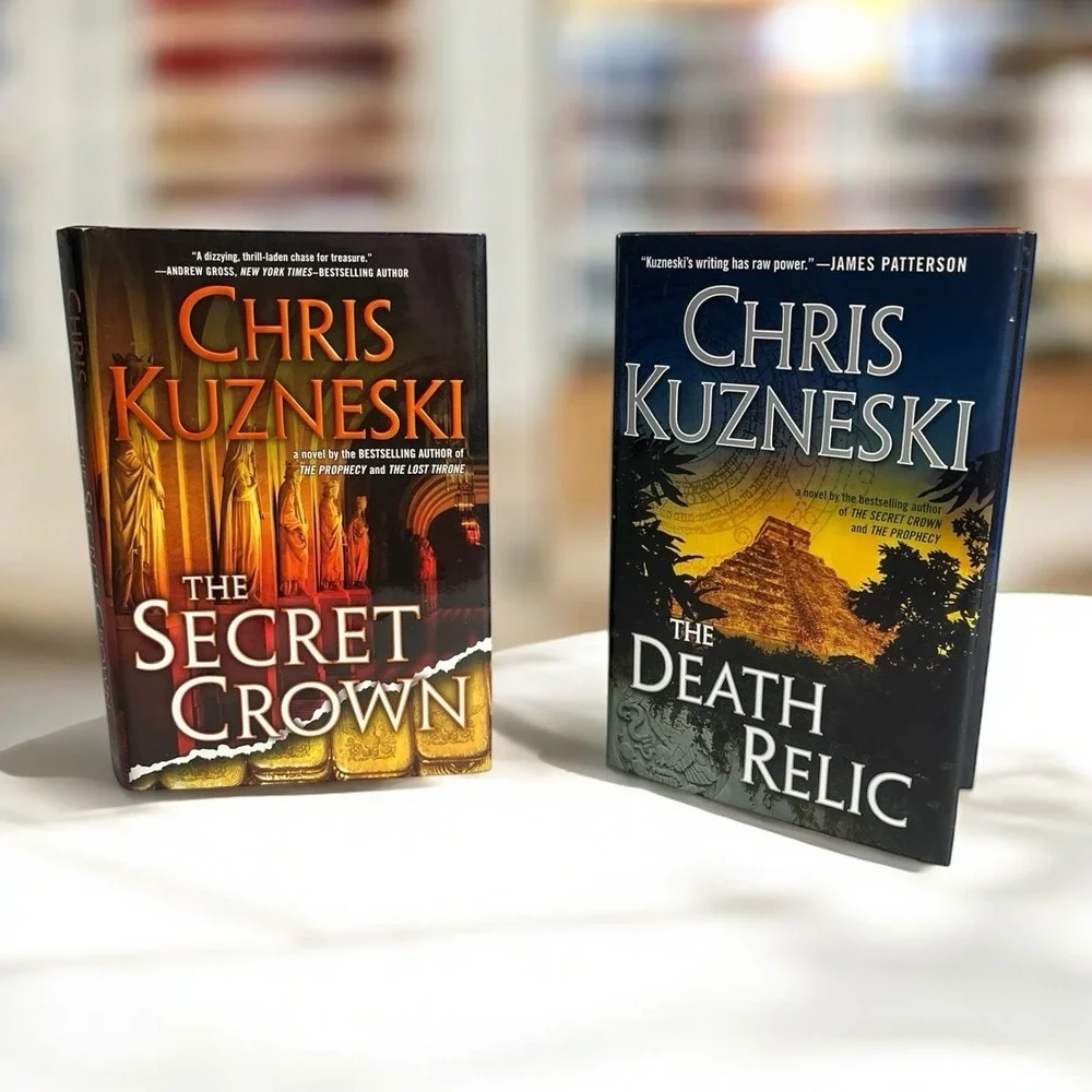 Chris Kuzneski Thriller Mystery Suspense Novel Book Set Books Bundle Hardcover